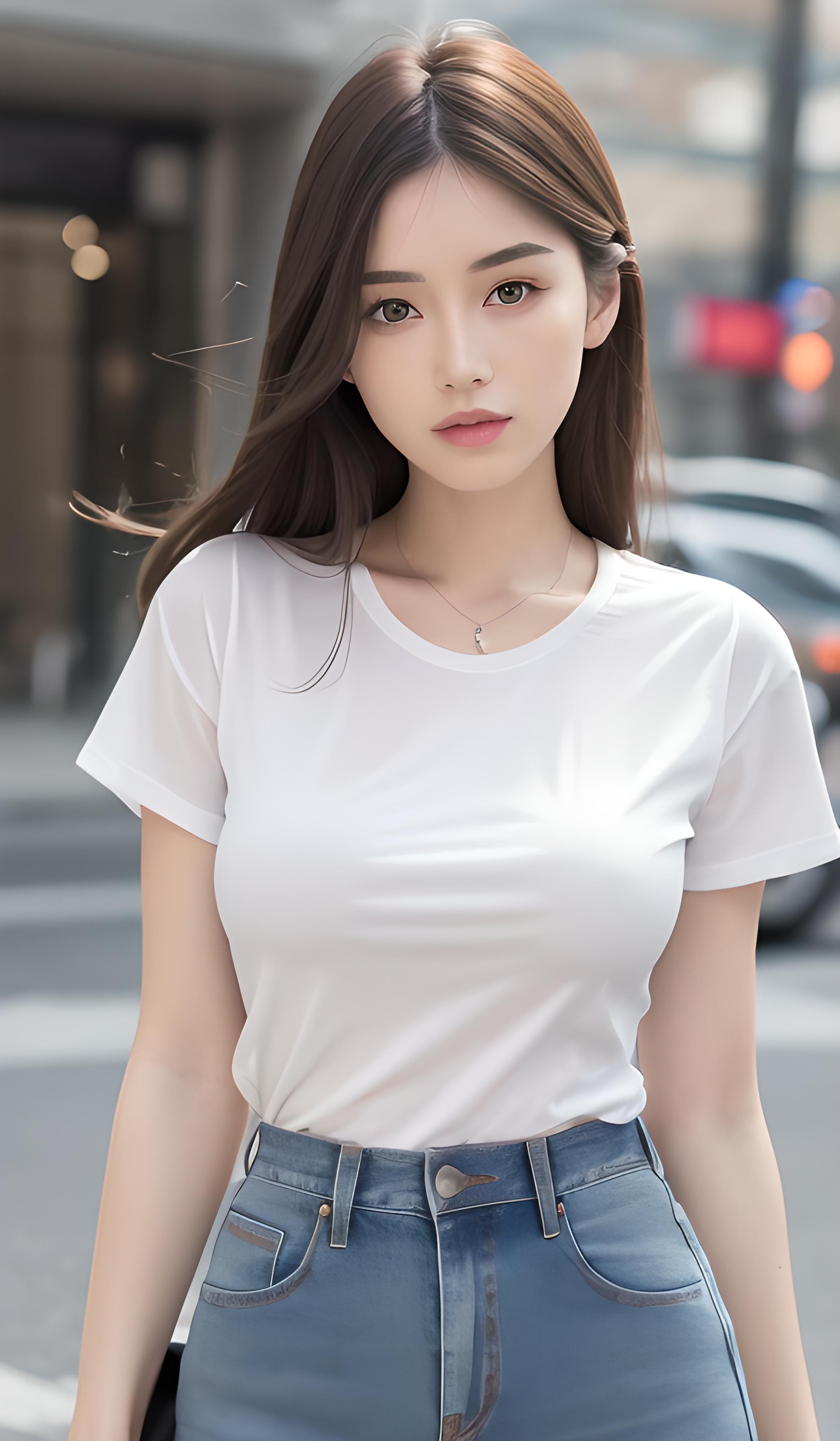 牛仔美女