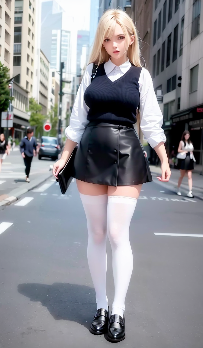 明媚的街头