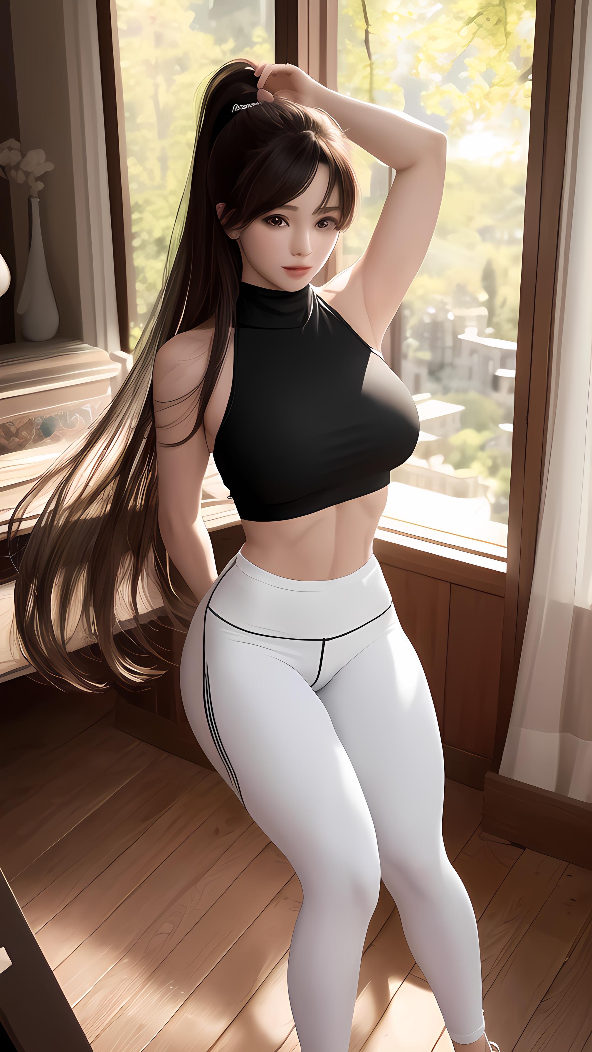 瑜伽美女