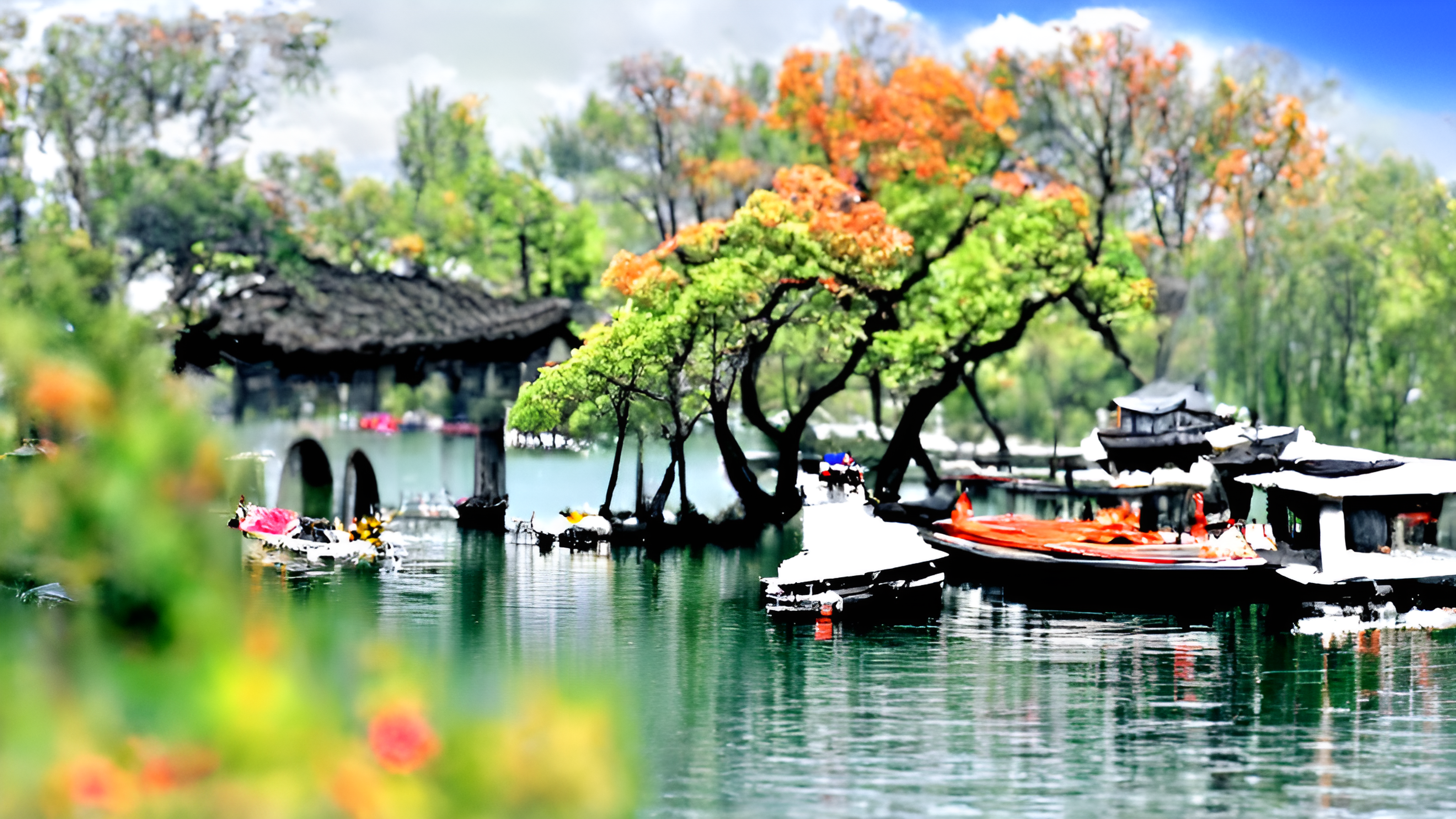西湖美景