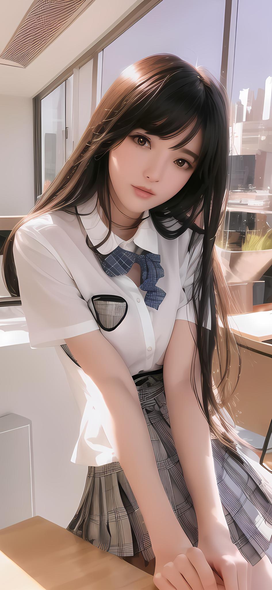 甜美女孩