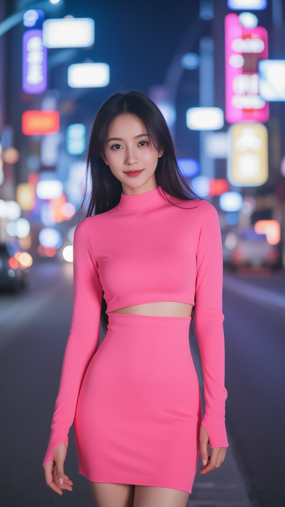 包屁裙女孩