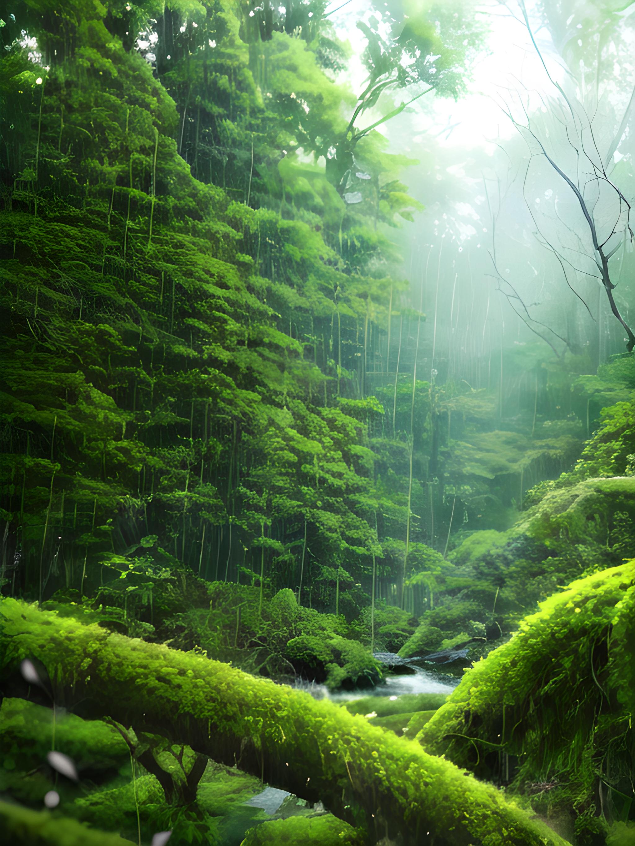 雨后森林