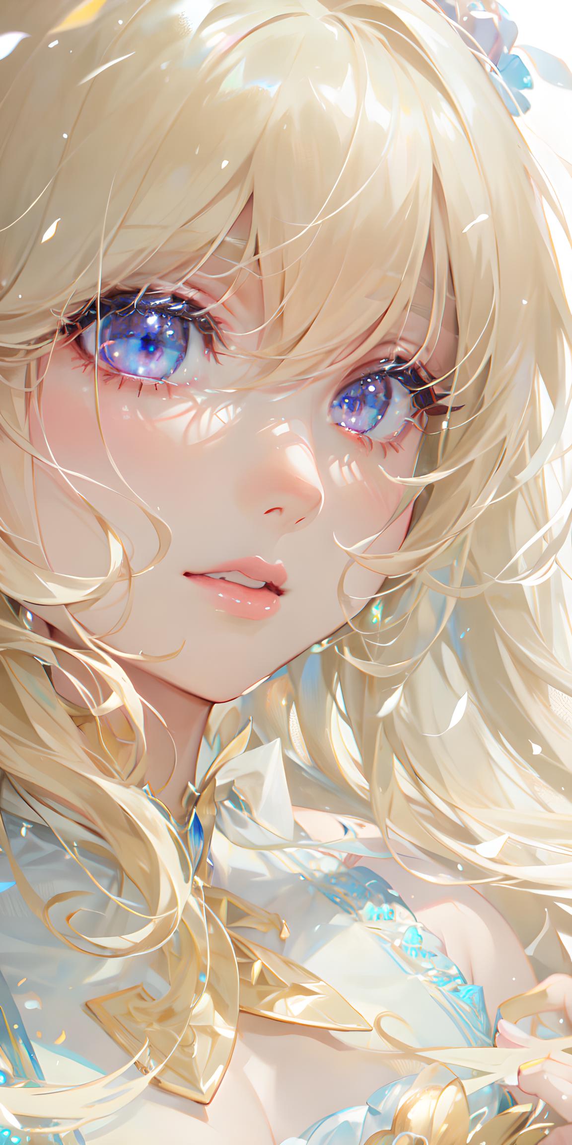 金发少女