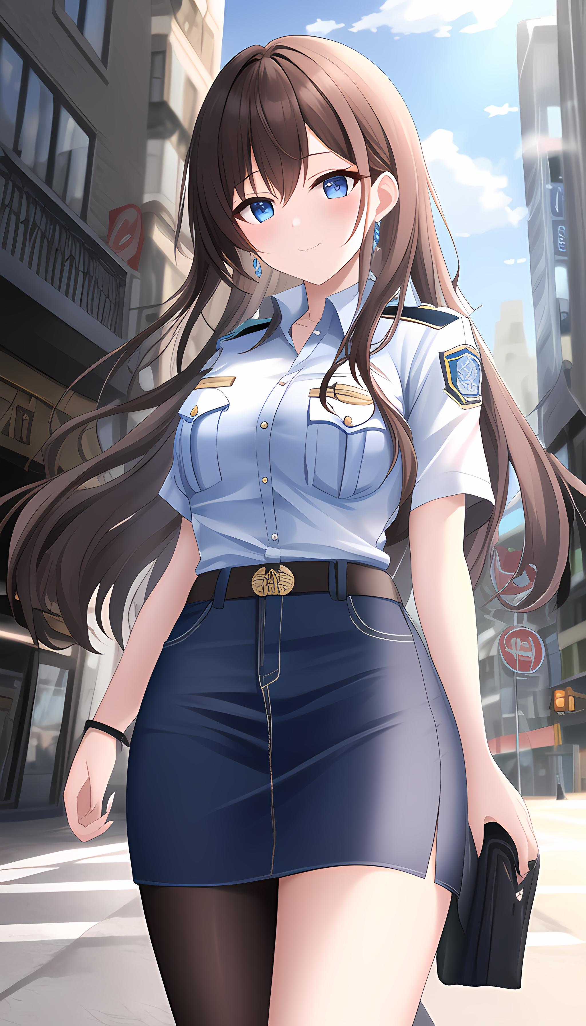 女警察