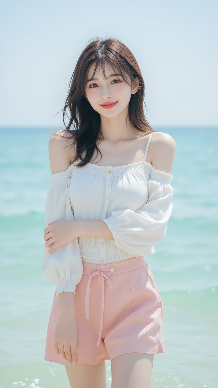 海边女孩