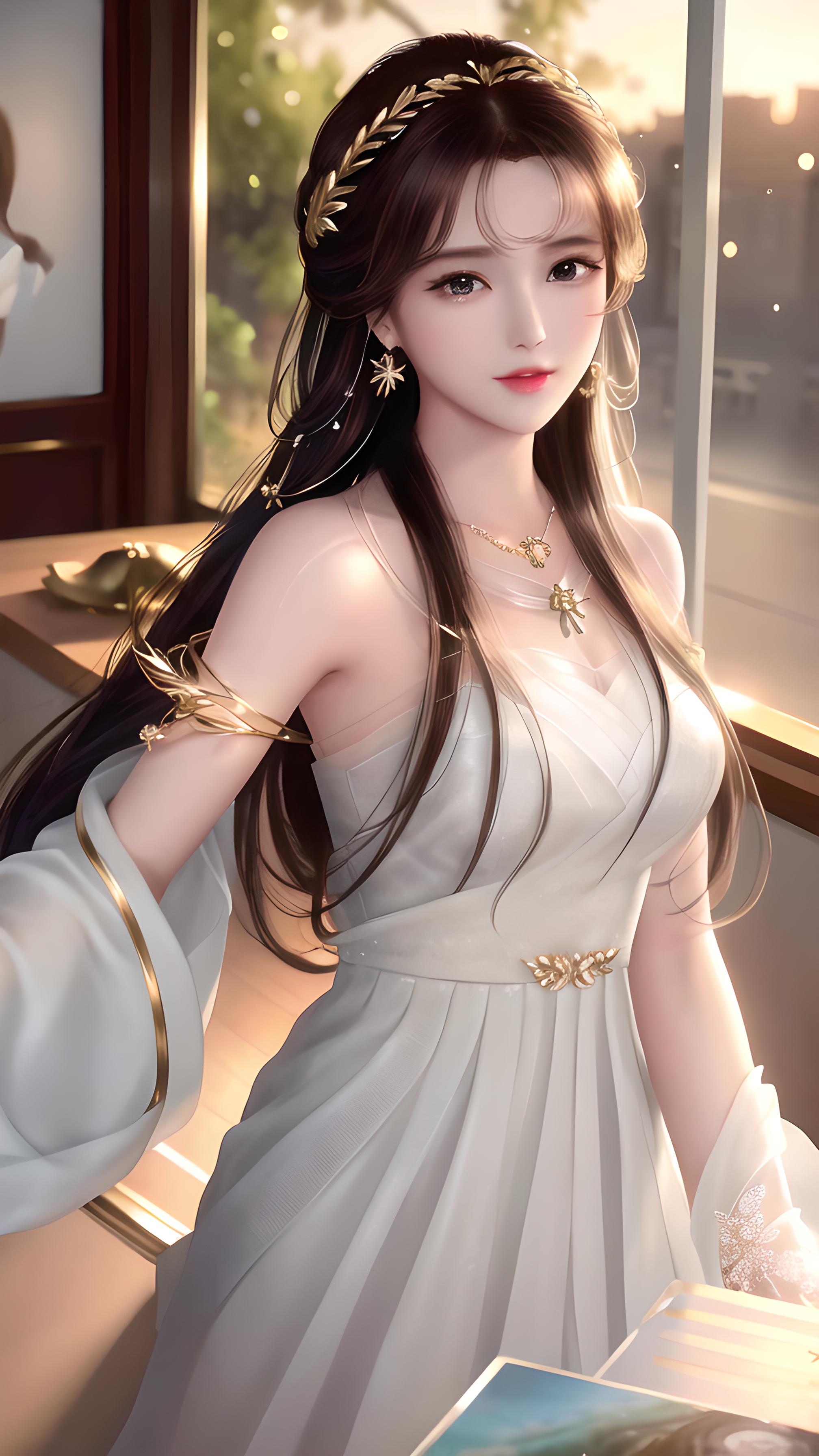 美少女，大师作品