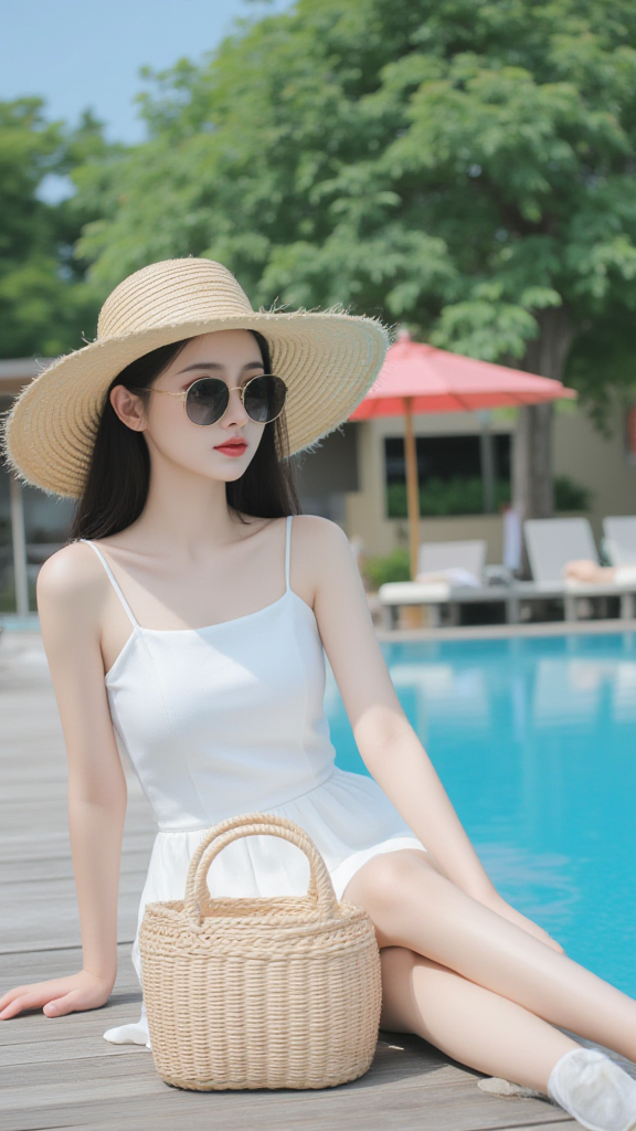 泳池女孩