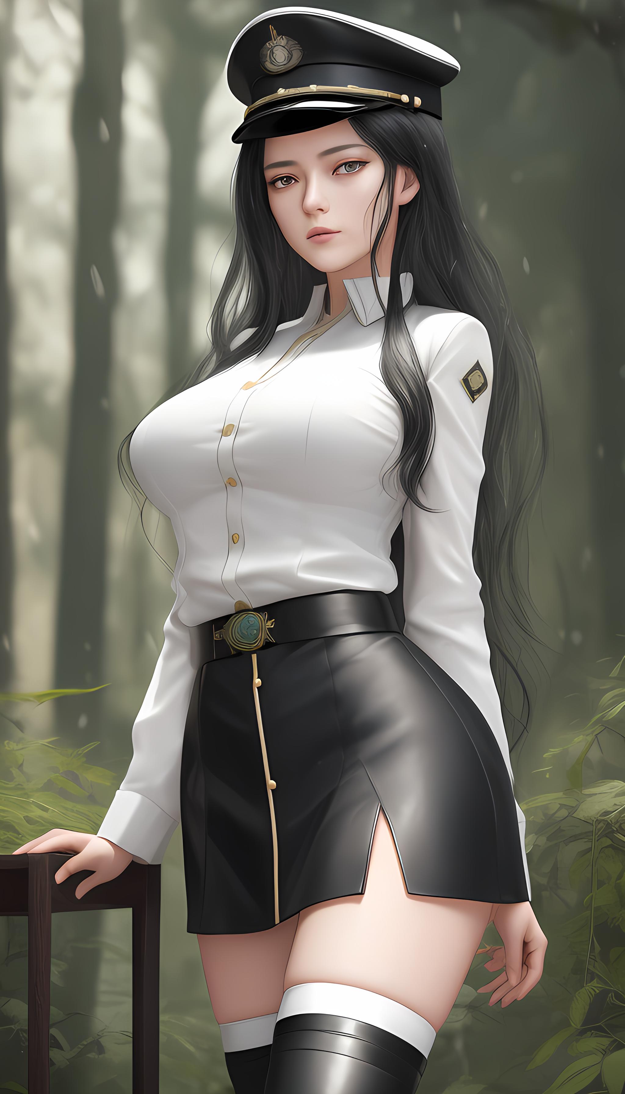 女神，2.5D，制服