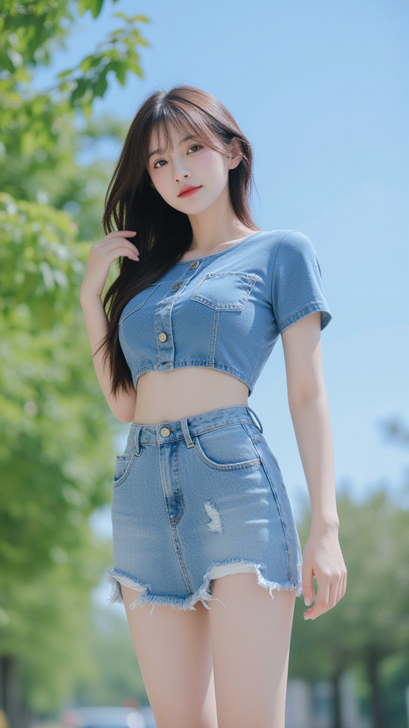 户外女孩