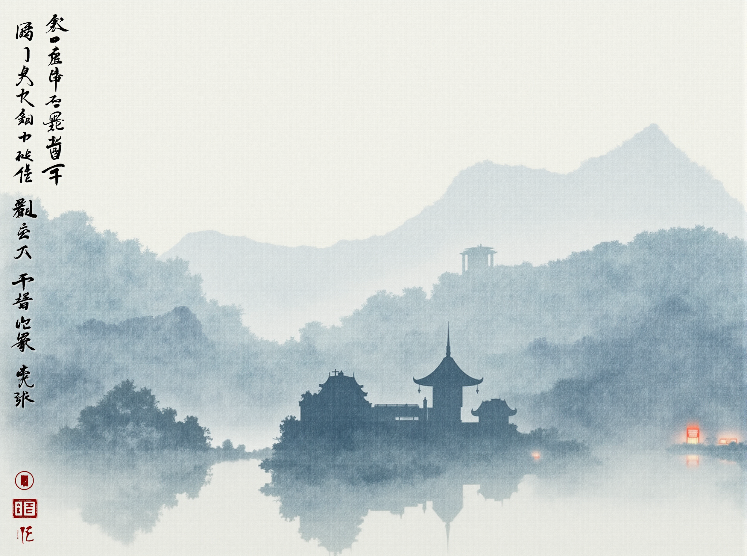 烟雨江南