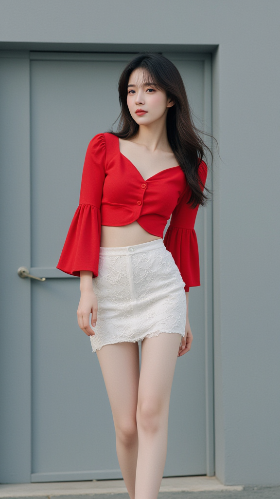 大长腿美女