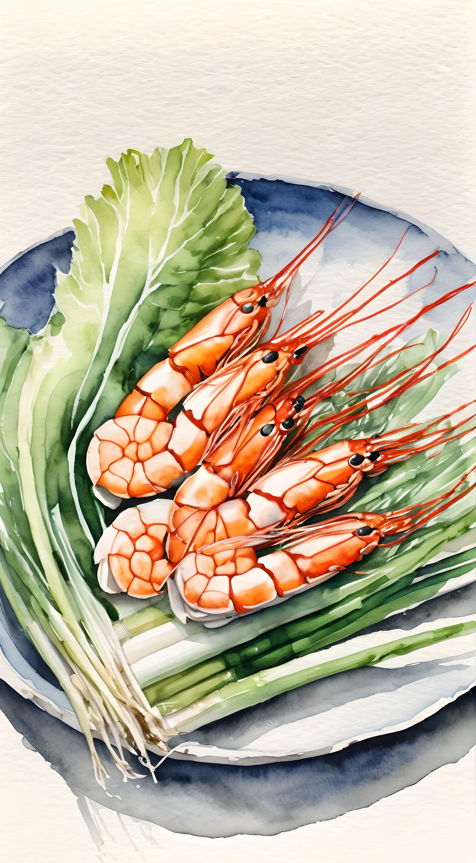 白菜大虾