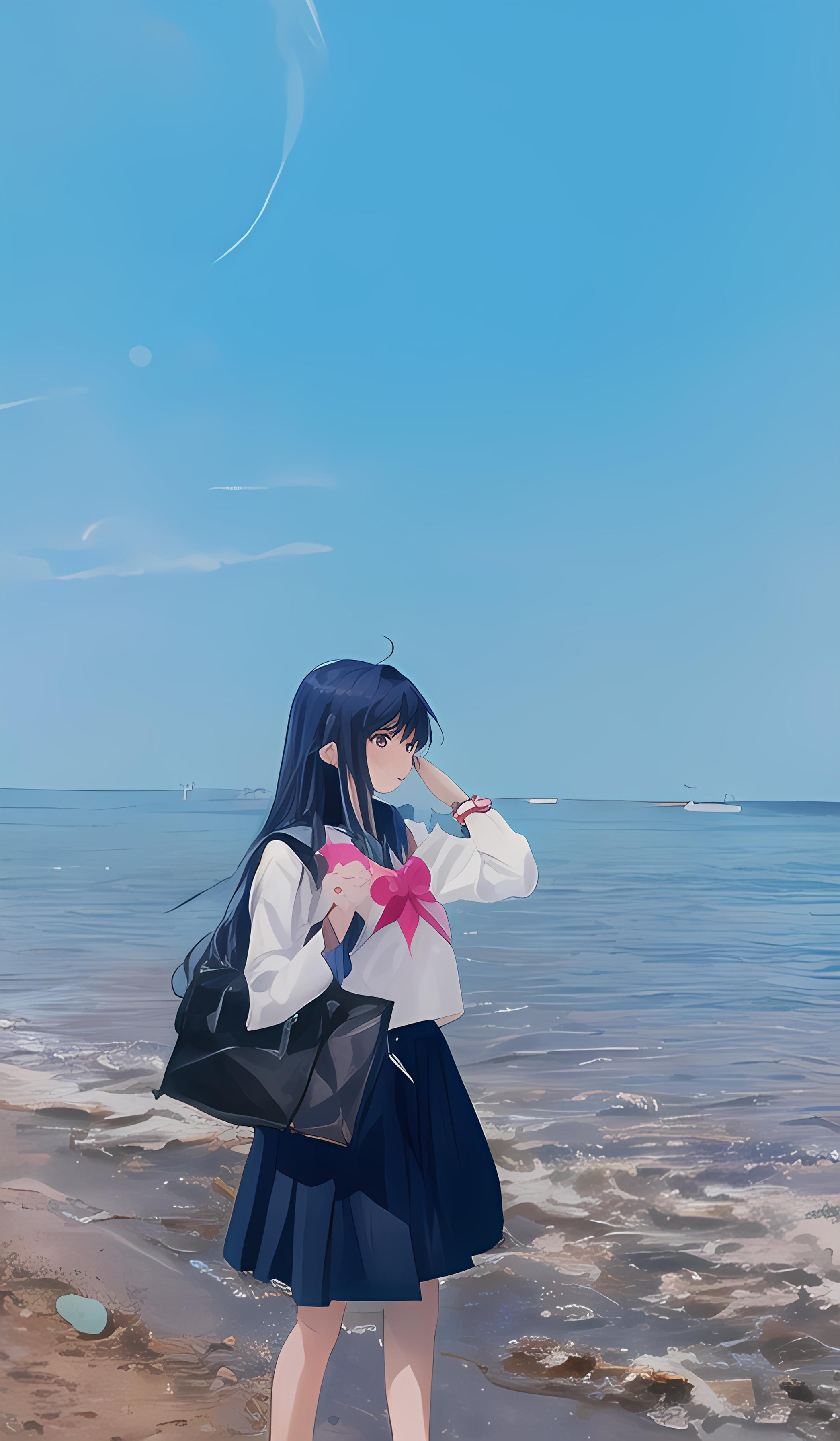 海边少女～★