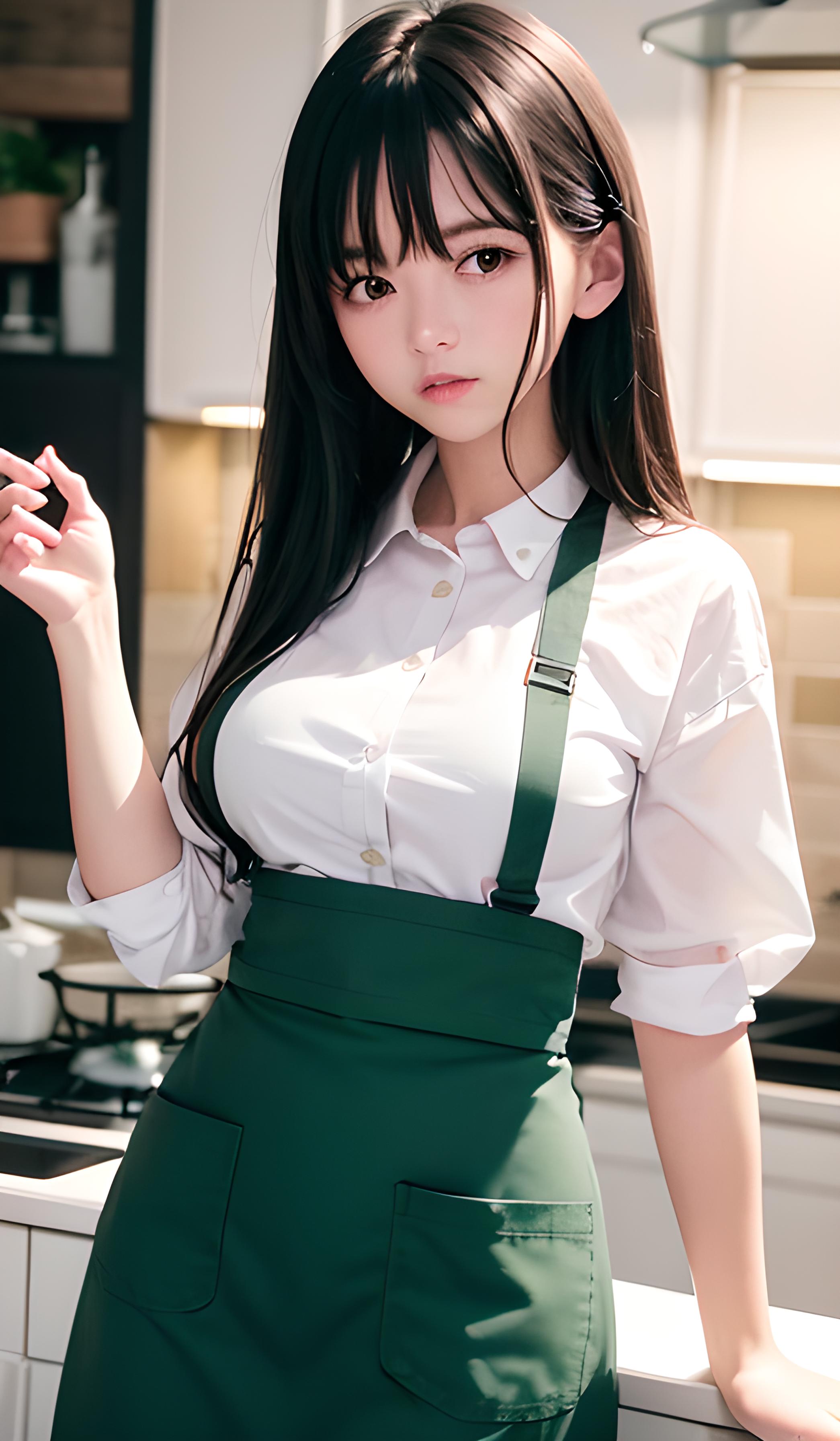 厨房女孩