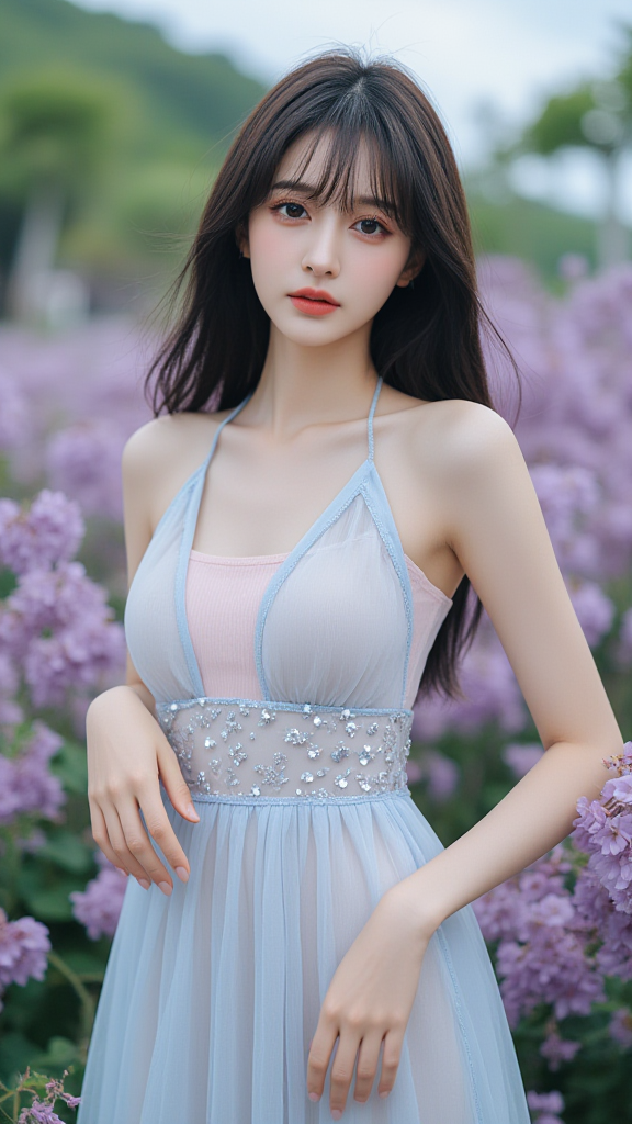 露肩露女孩