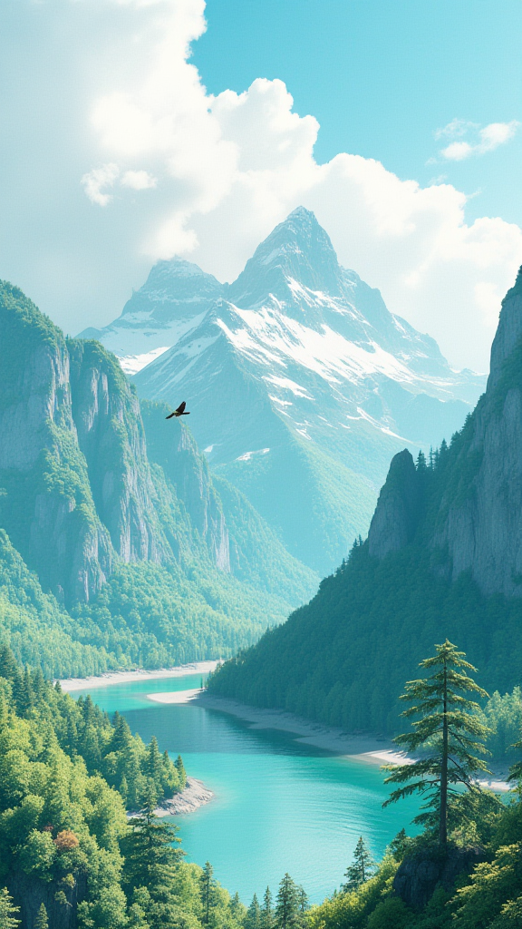自然美景