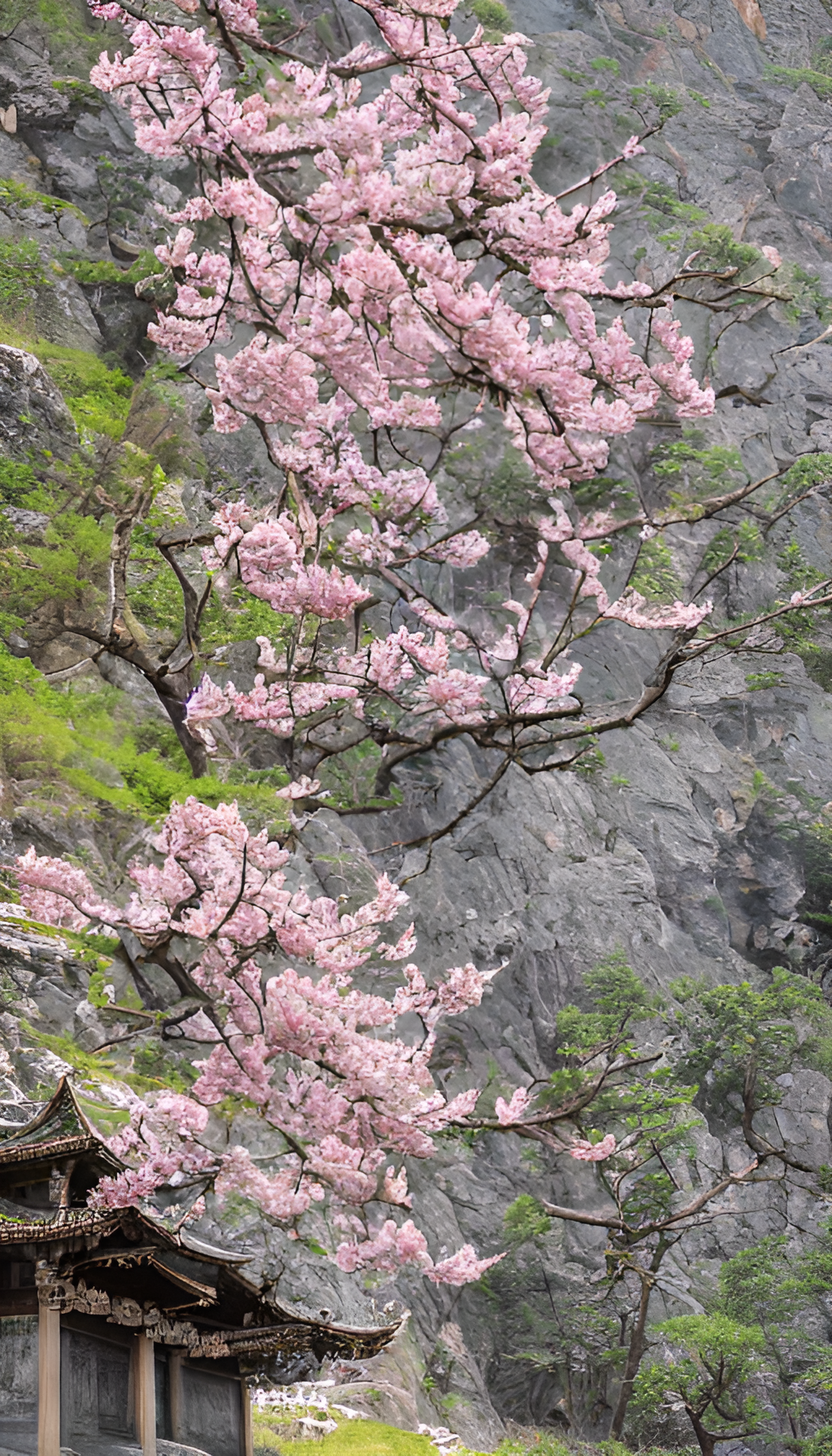 山寺桃花