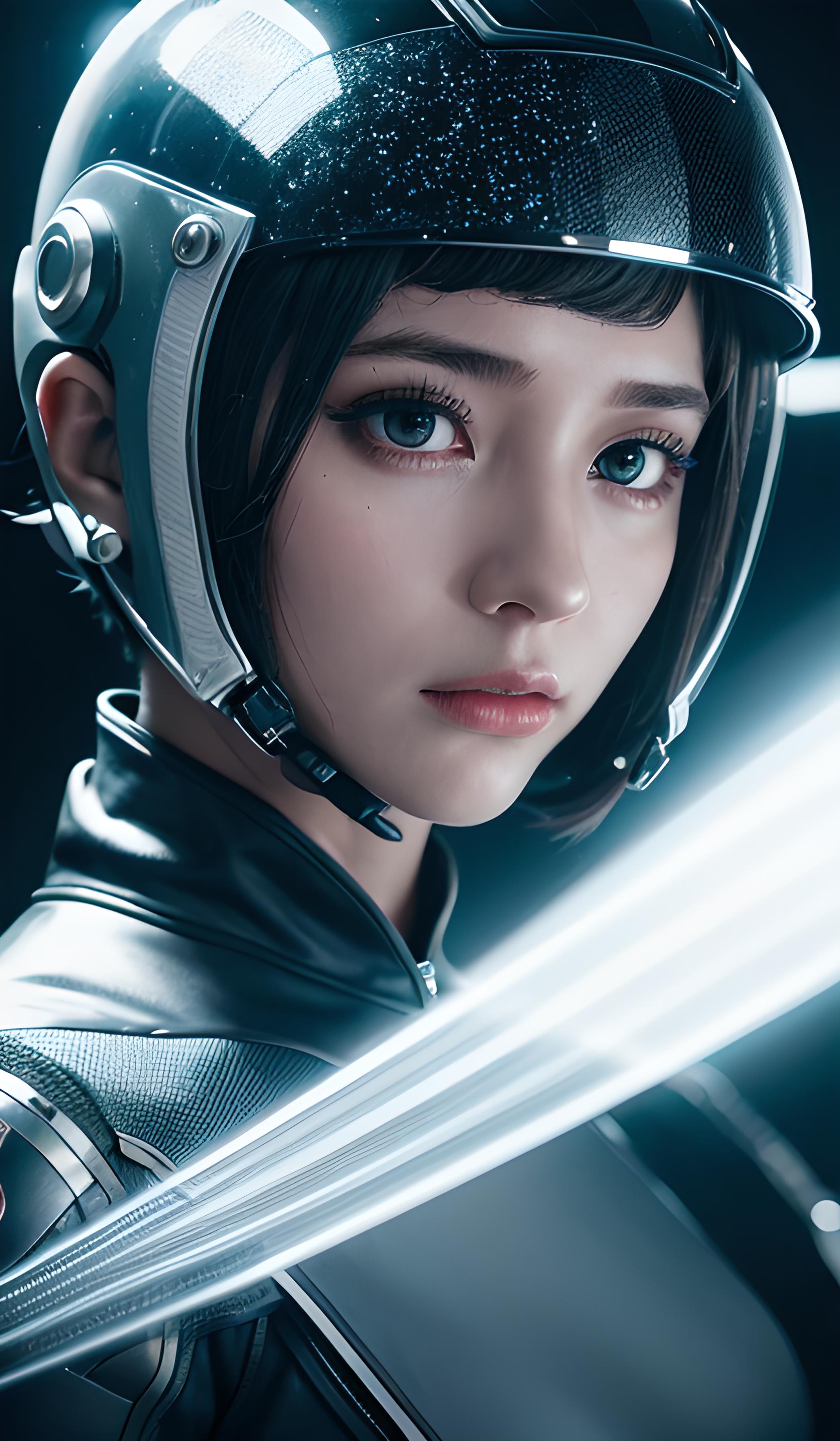 科幻机器美女