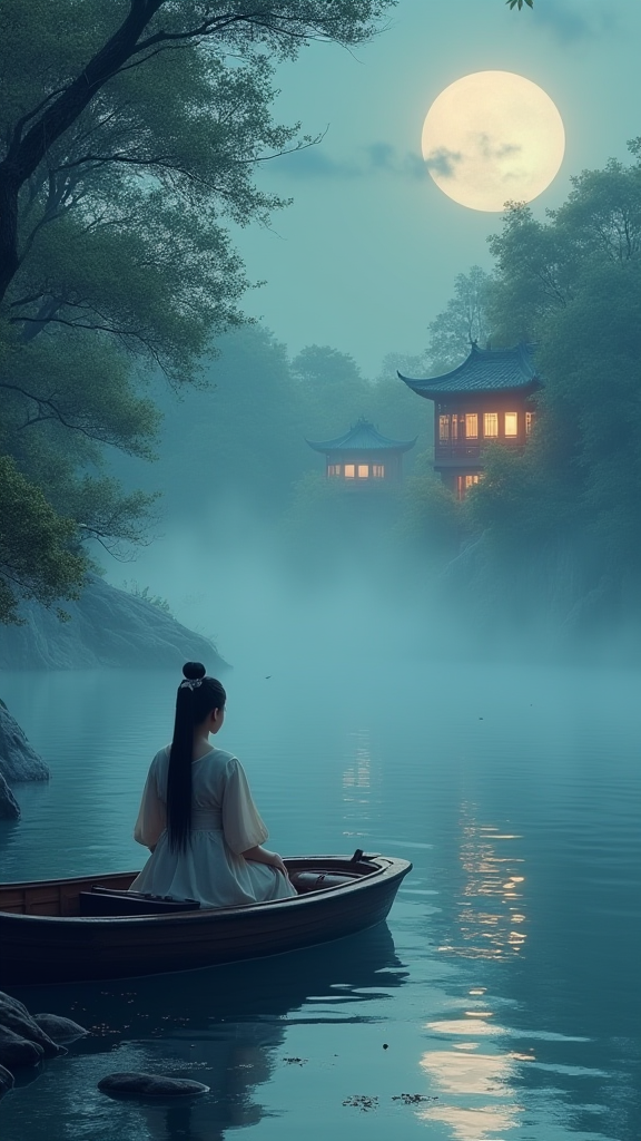 泊秦淮