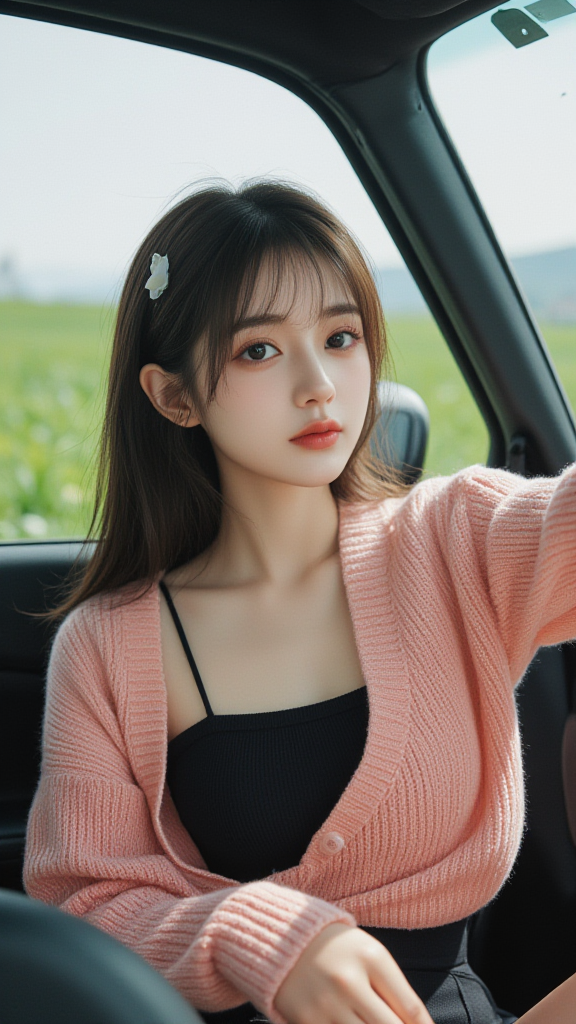 大眼睛美女