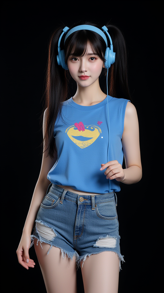 动感青春美少女