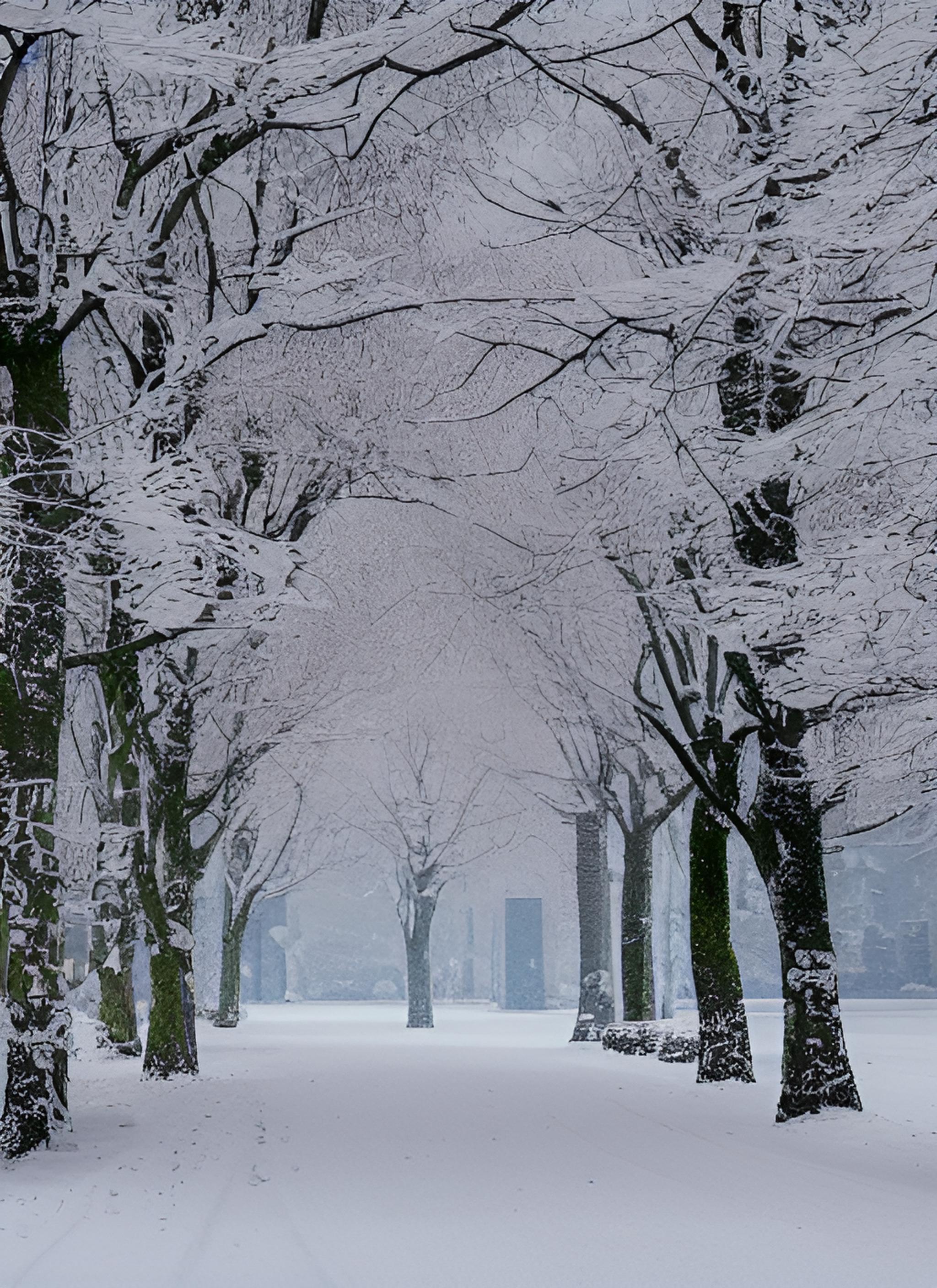 梦中的雪景