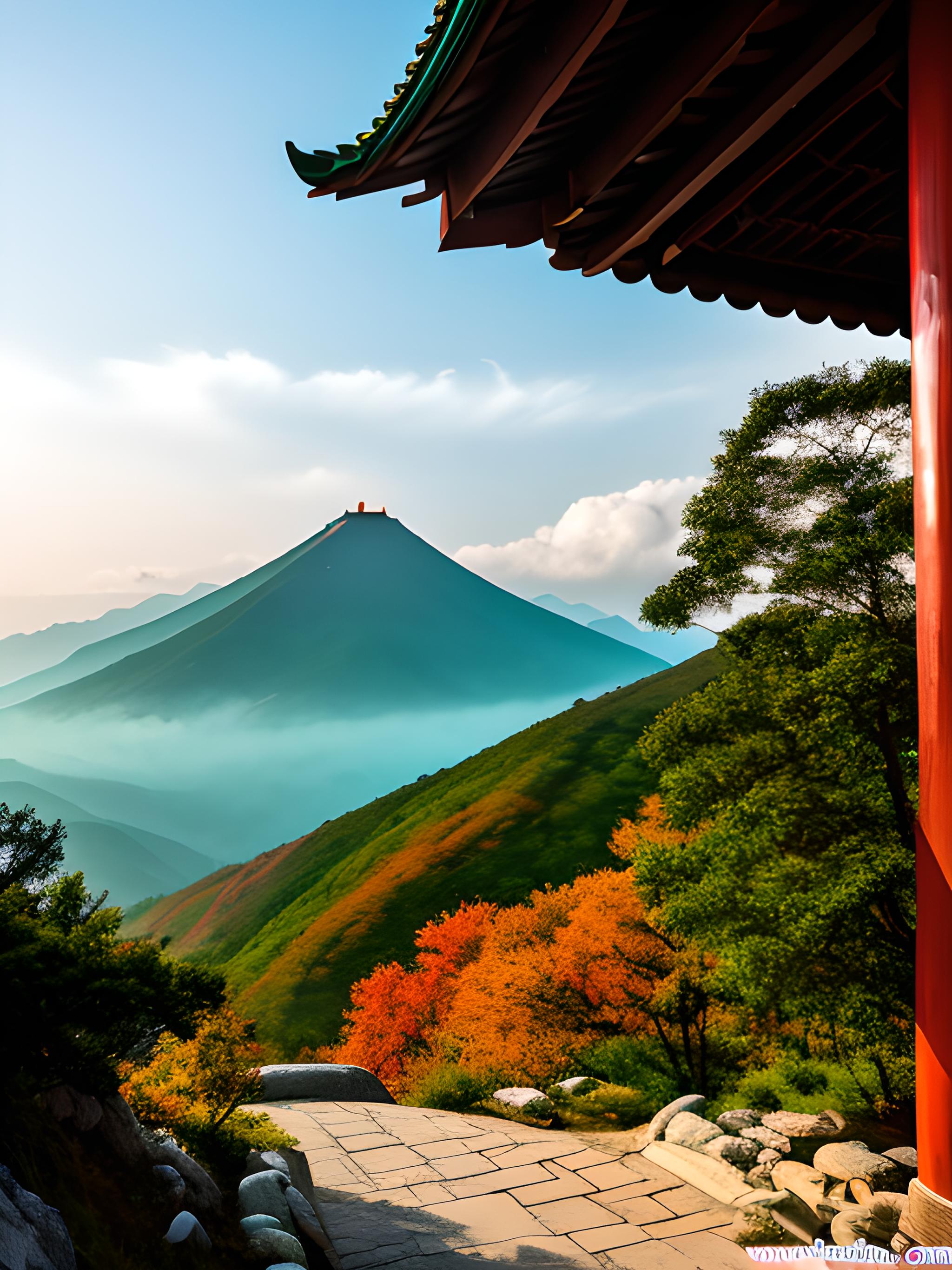 老君山观景