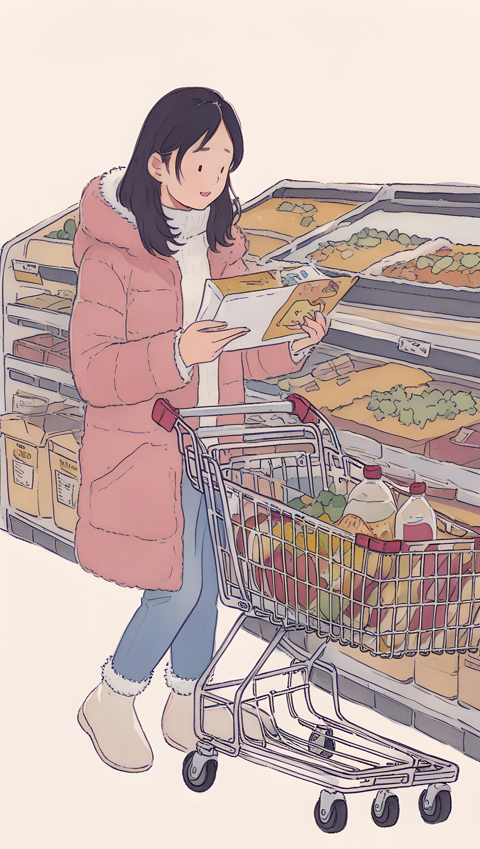 逛超市
