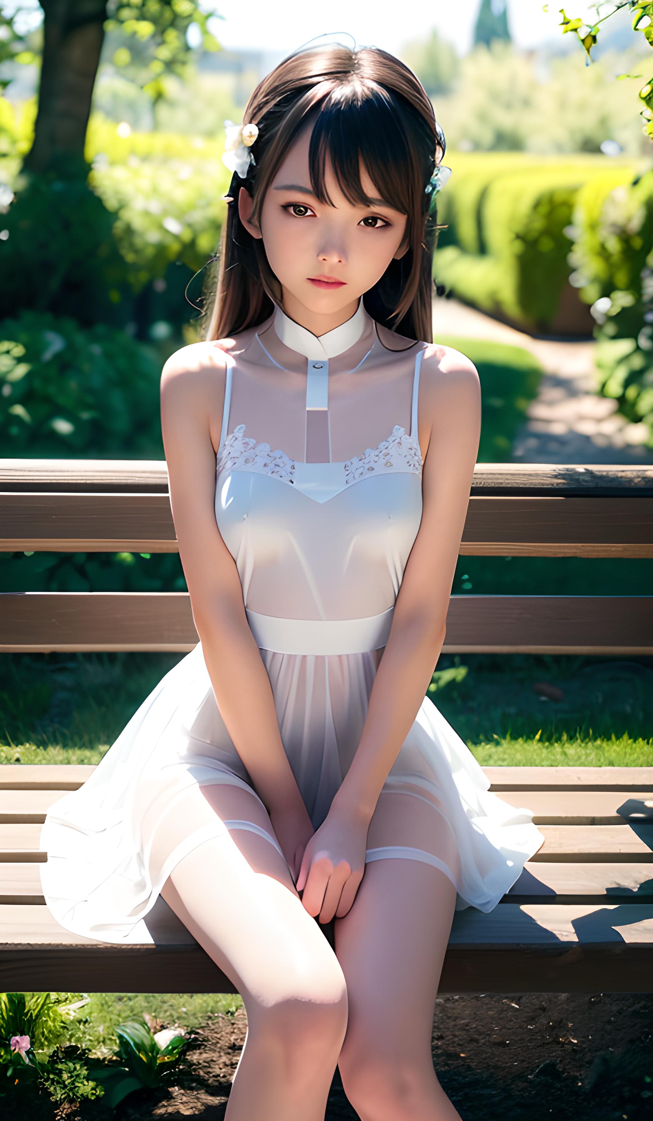 安静的少女