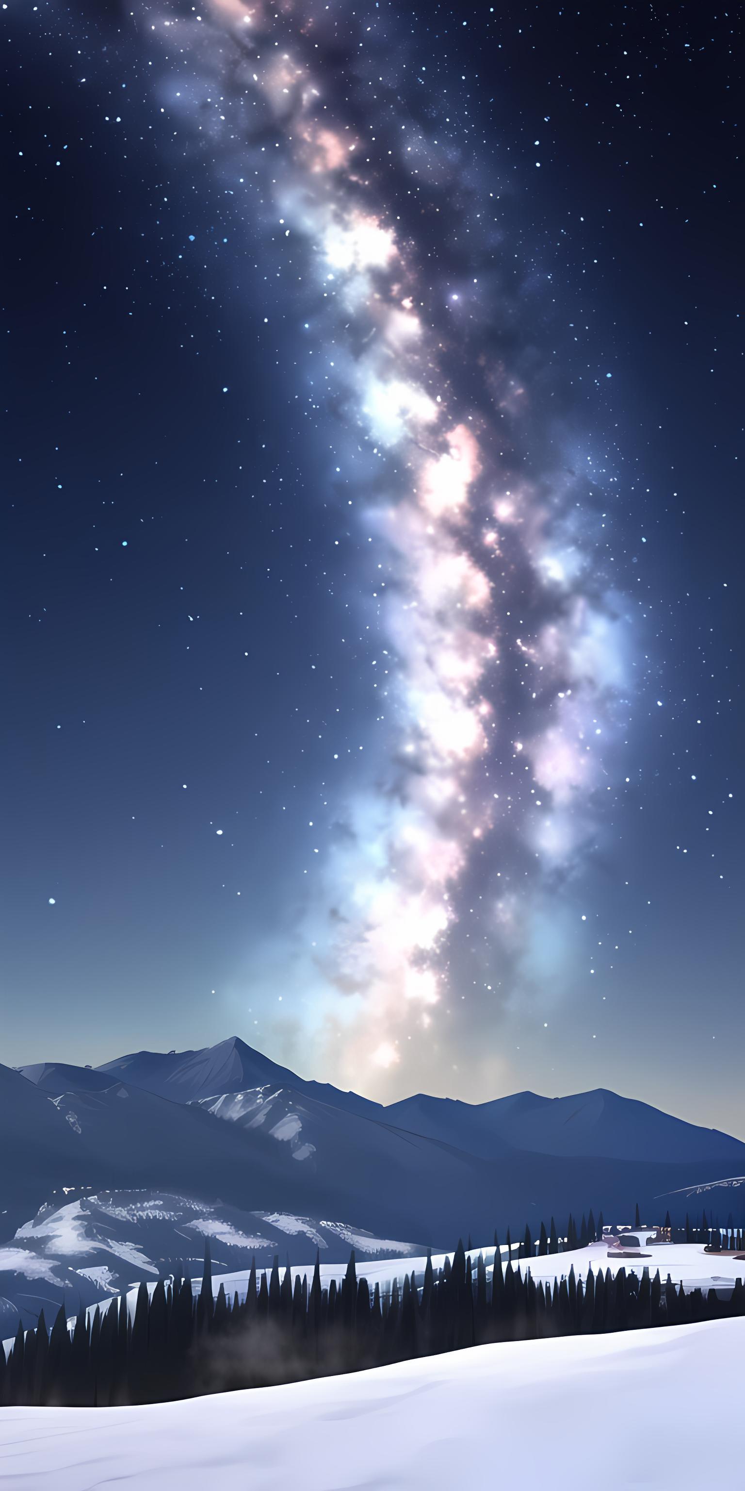 冬日星空