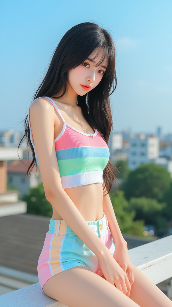 楼顶女孩