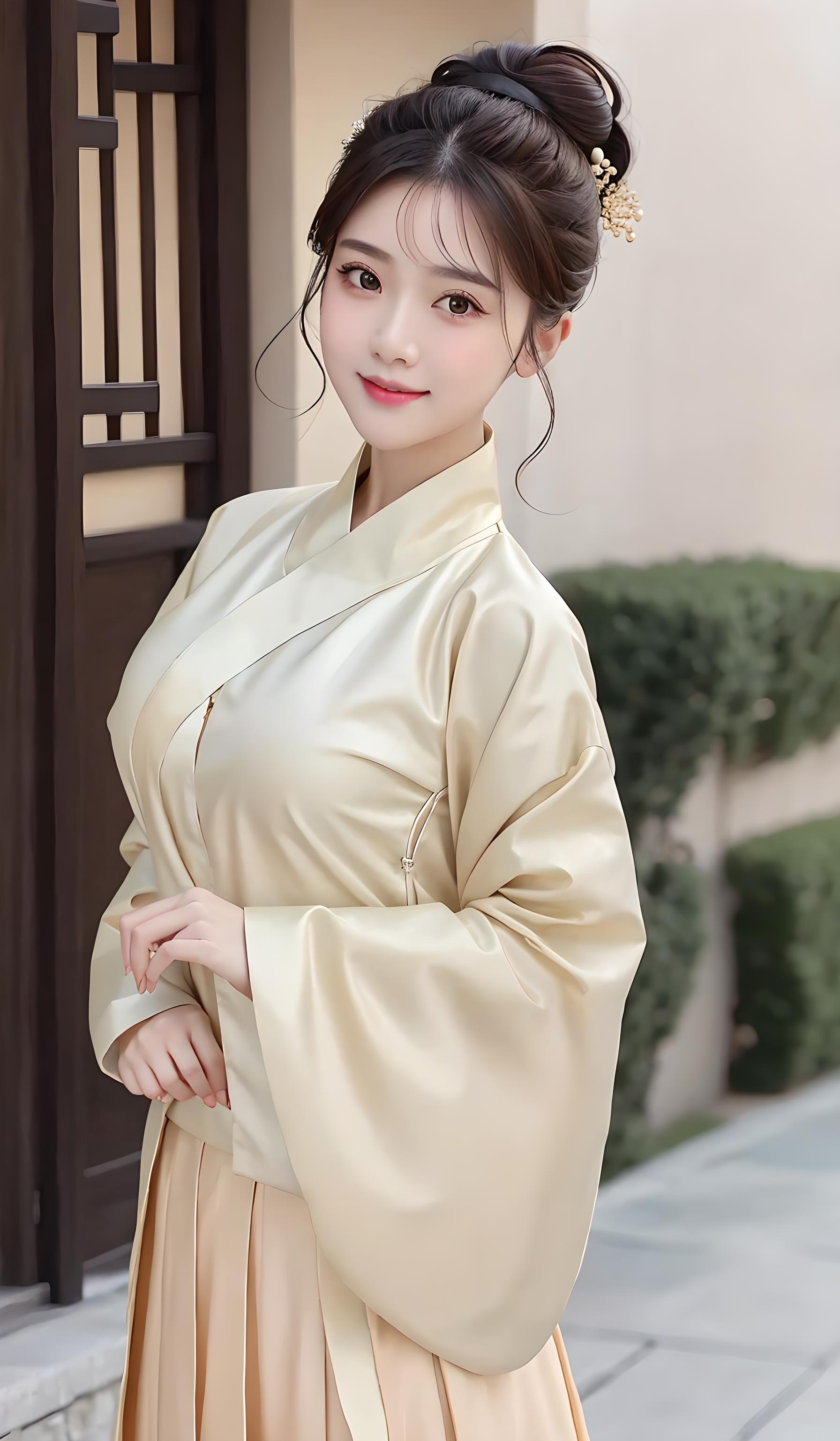 古风，汉服，美女