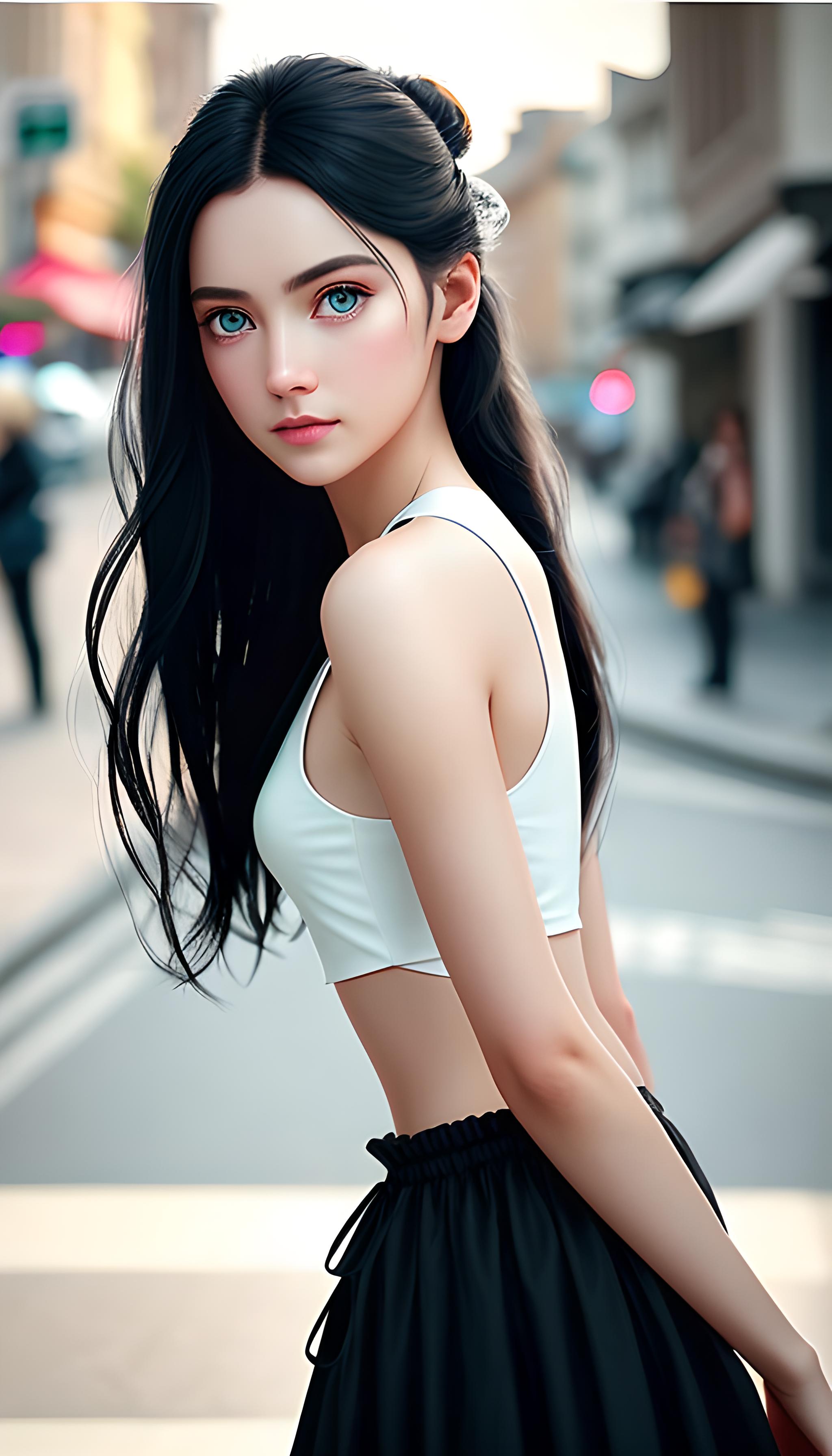 美女