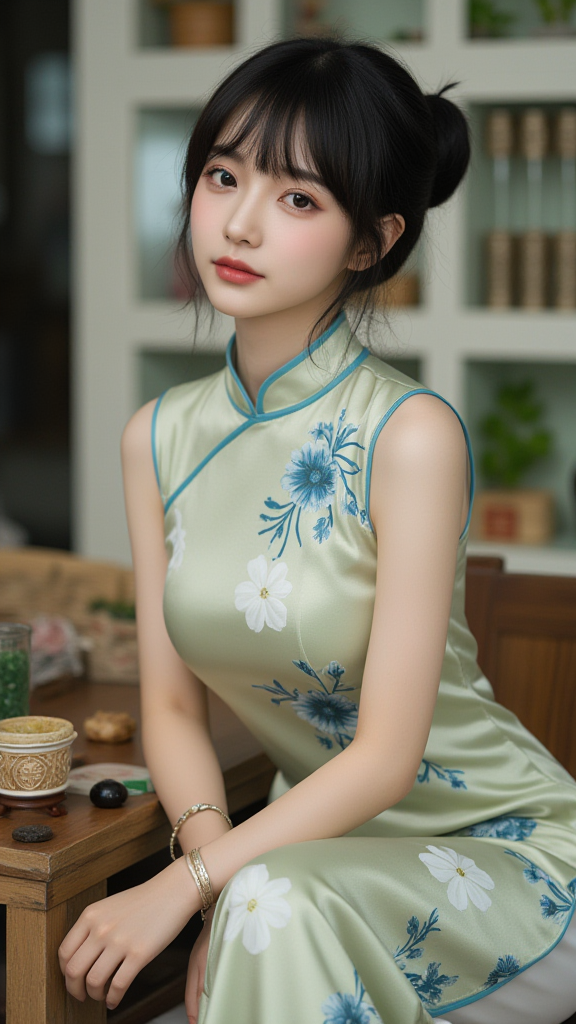 旗袍女孩