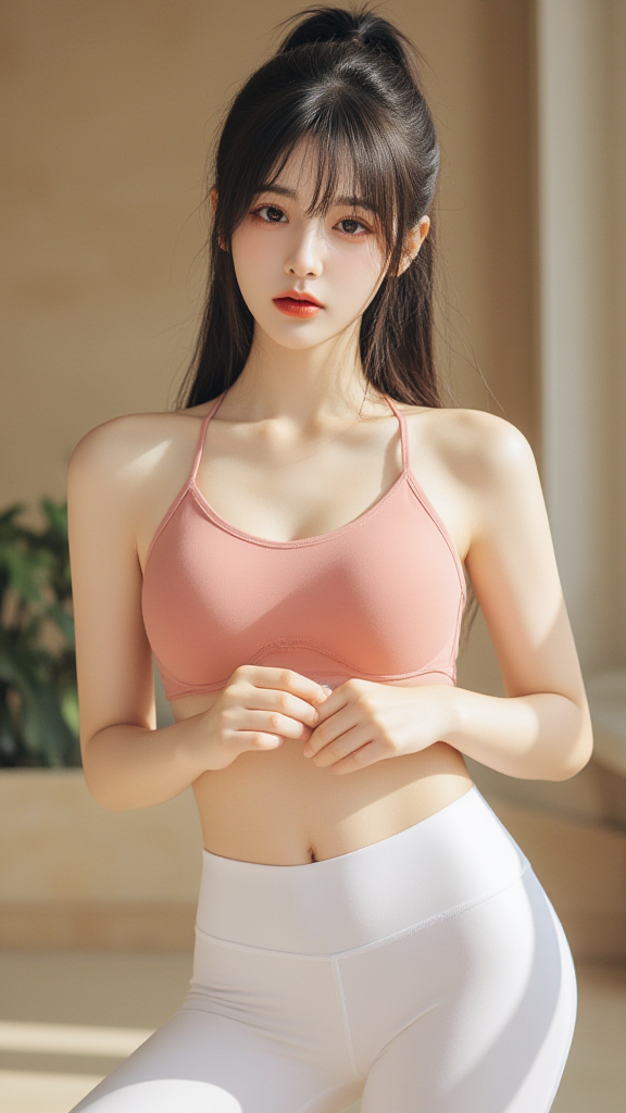 吊带背心女孩