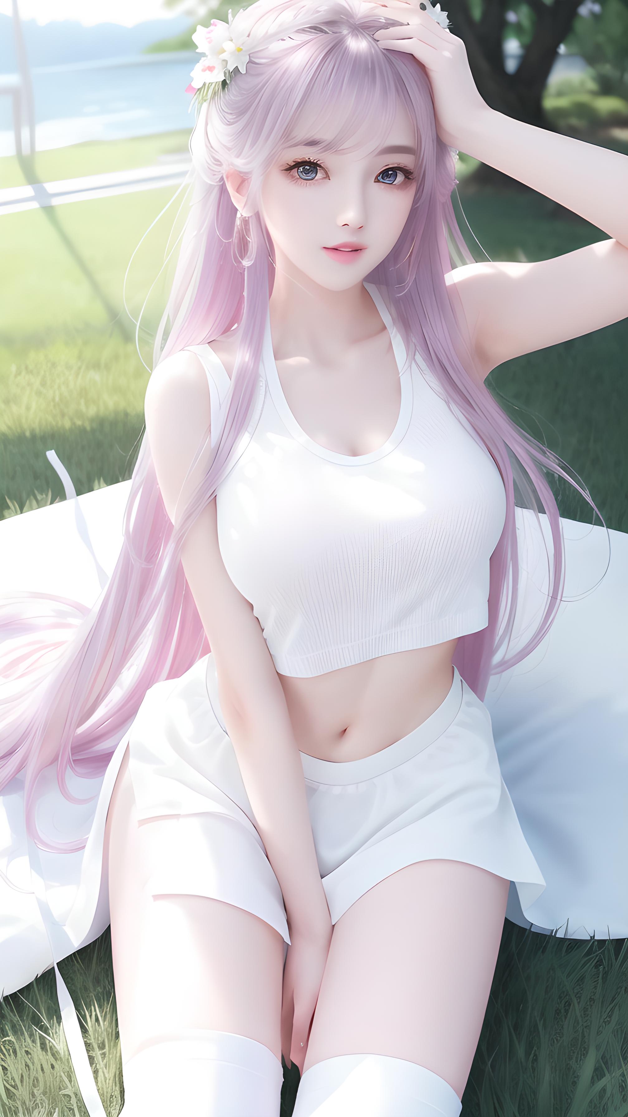 白丝少女
