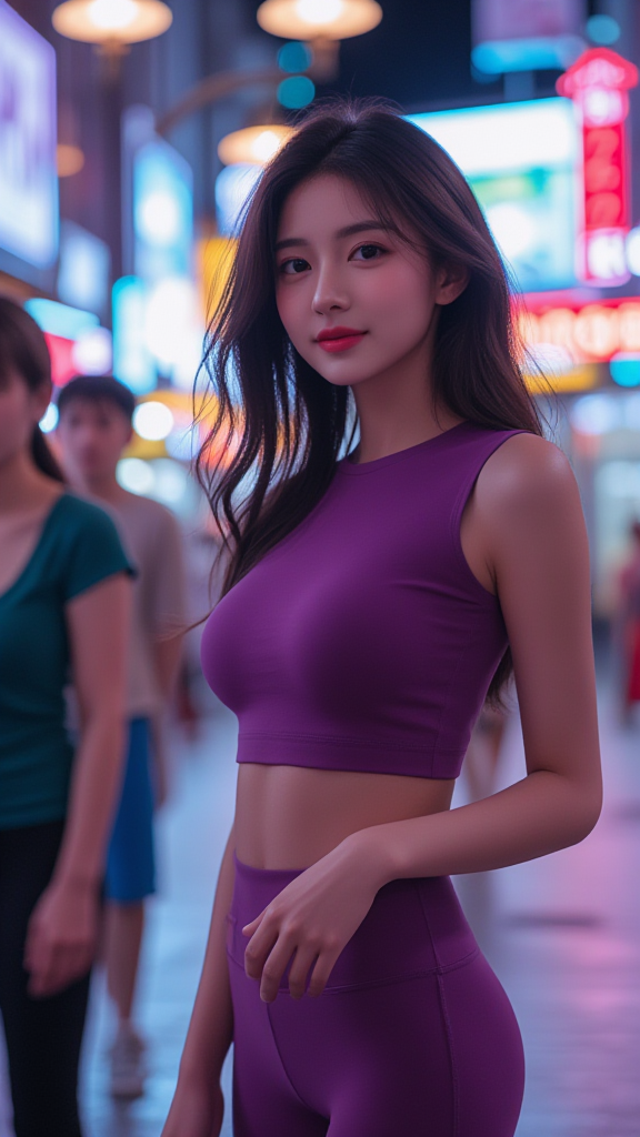 街拍美女