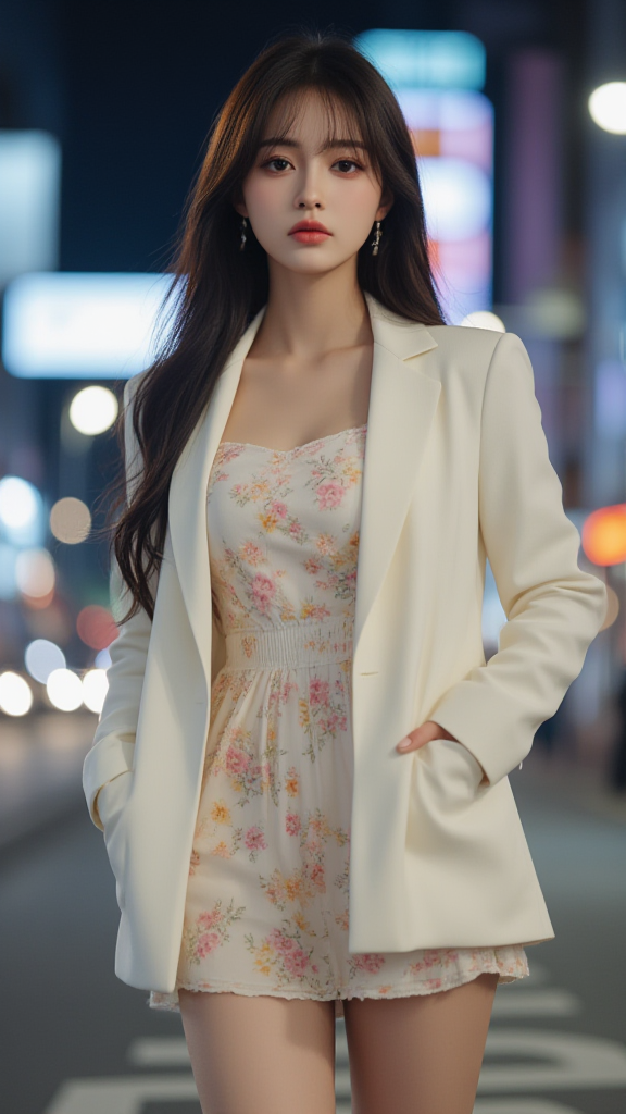 街拍美女