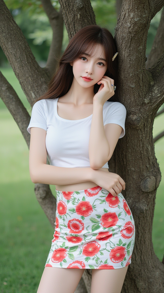 包臀裙女孩