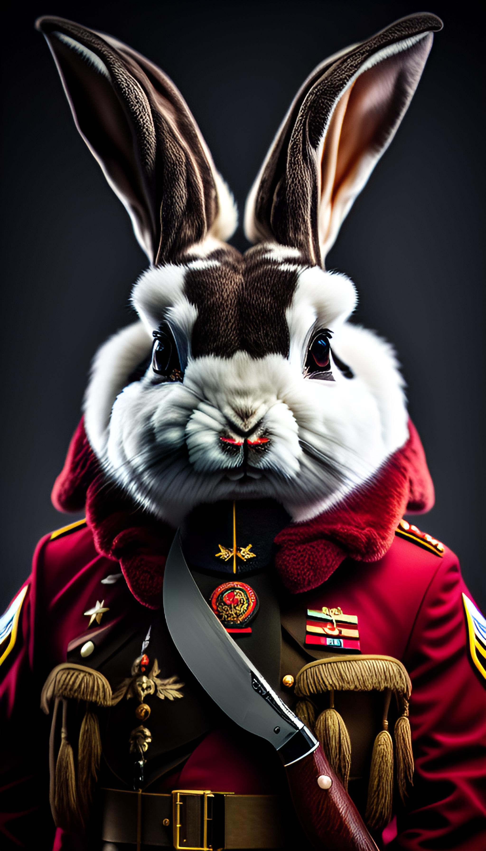 酷酷的兔将军