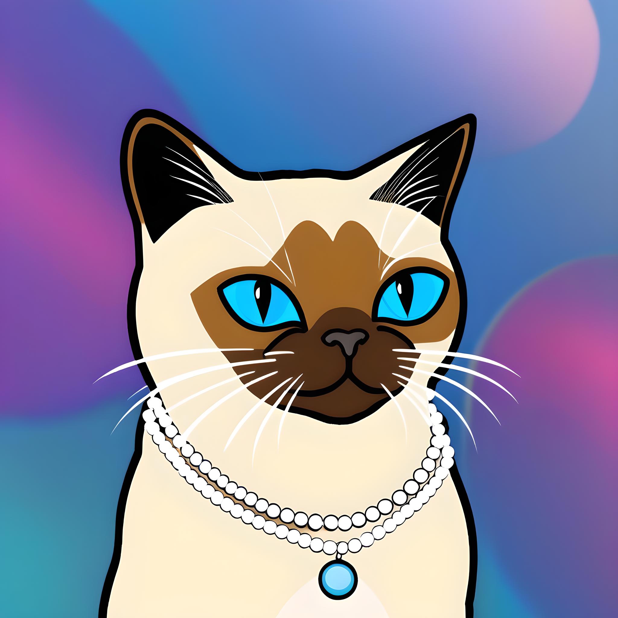 珍珠猫咪-暹罗猫