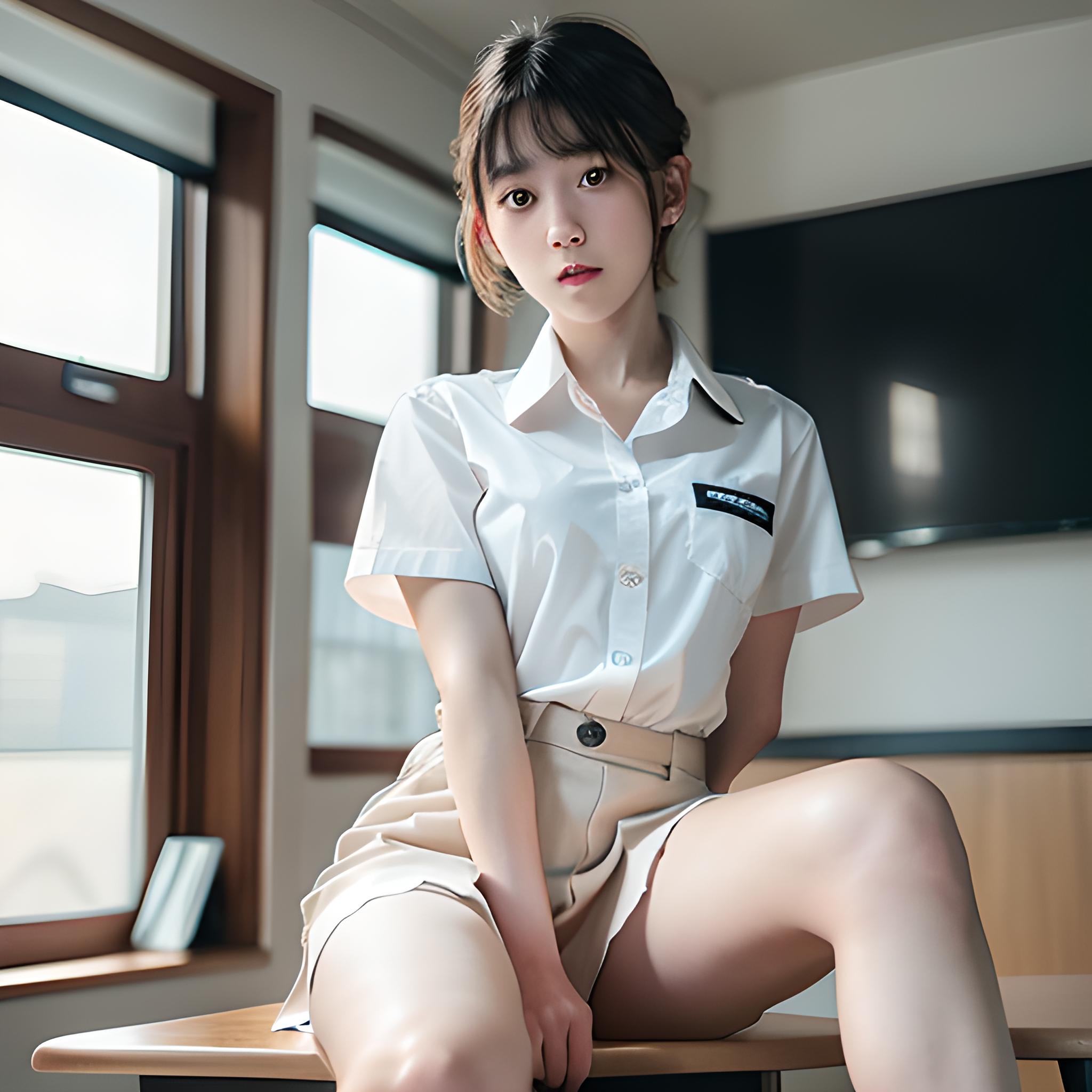 老君山山上美女