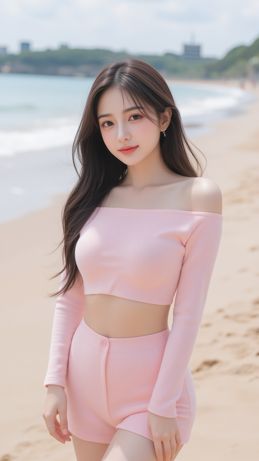 海边女孩