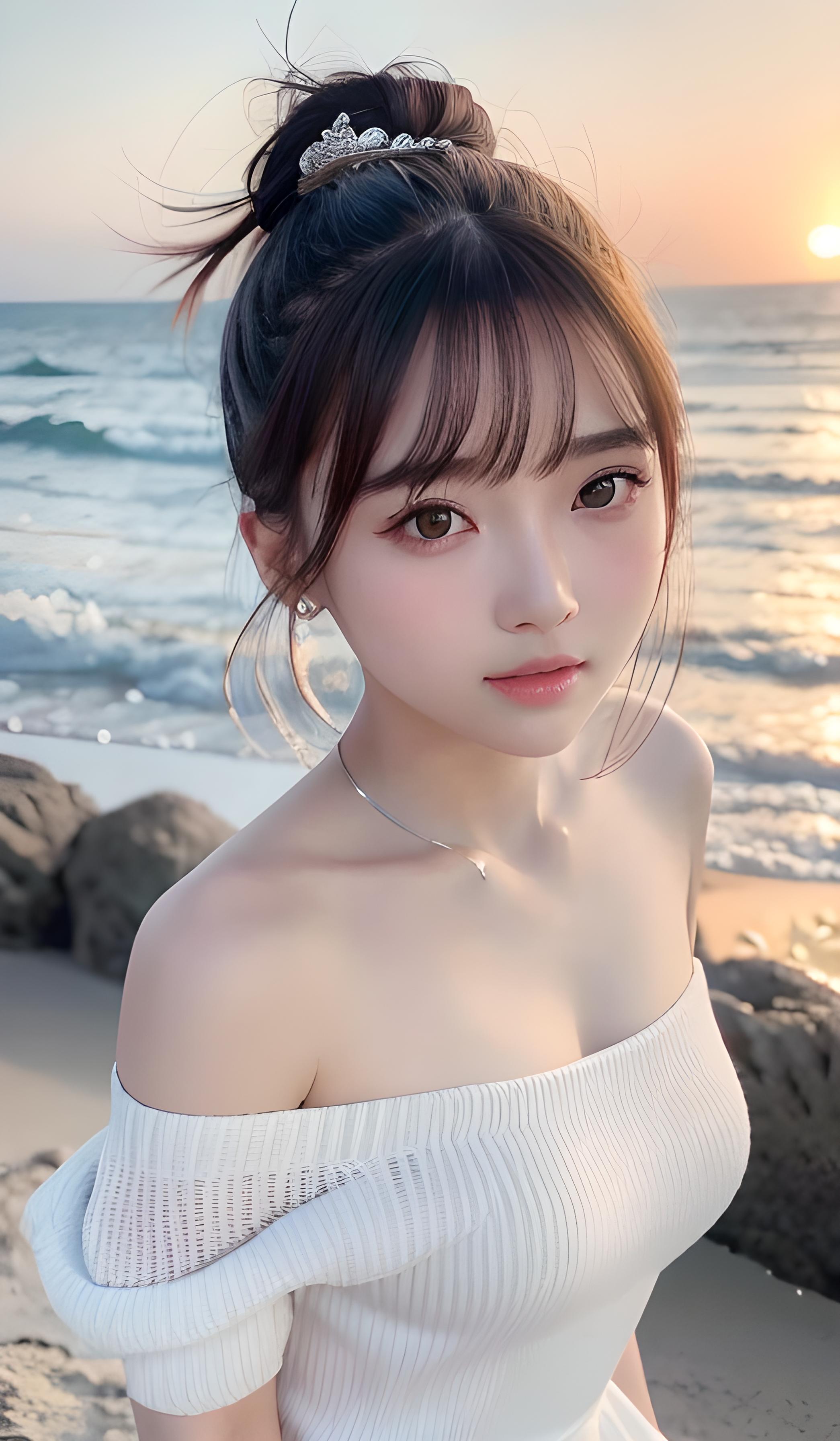 海边少女