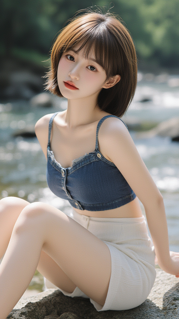 短发女孩