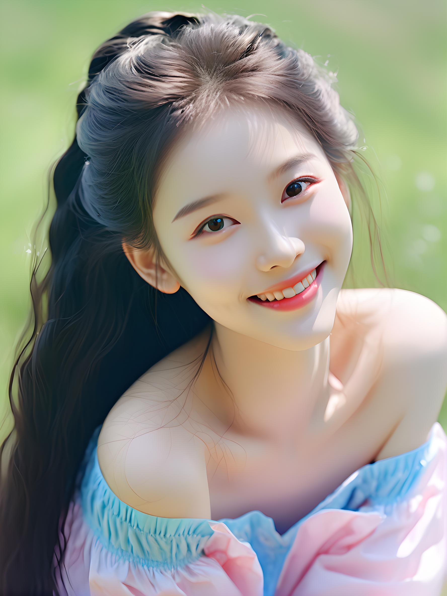 海边美女