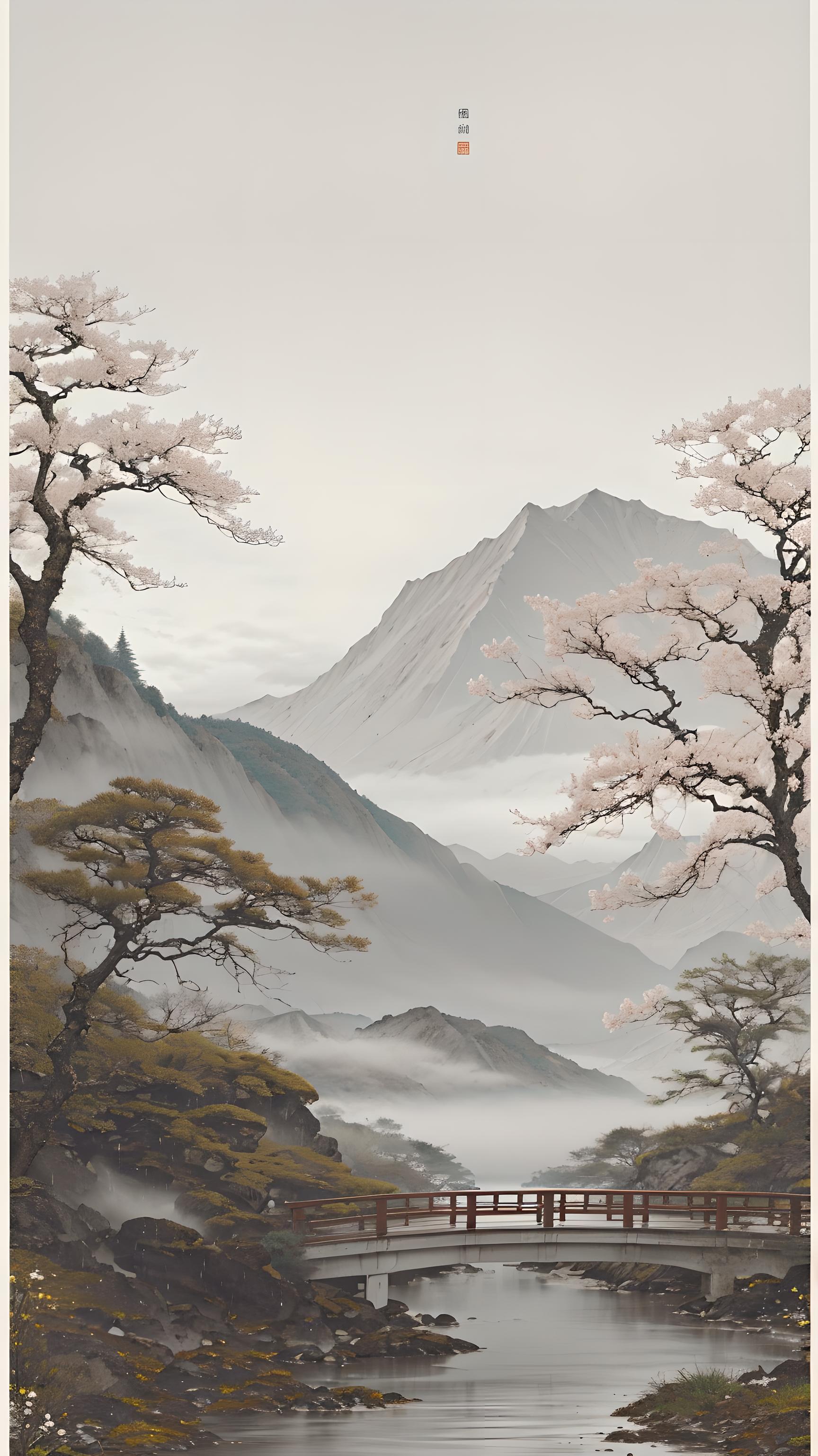 山水画