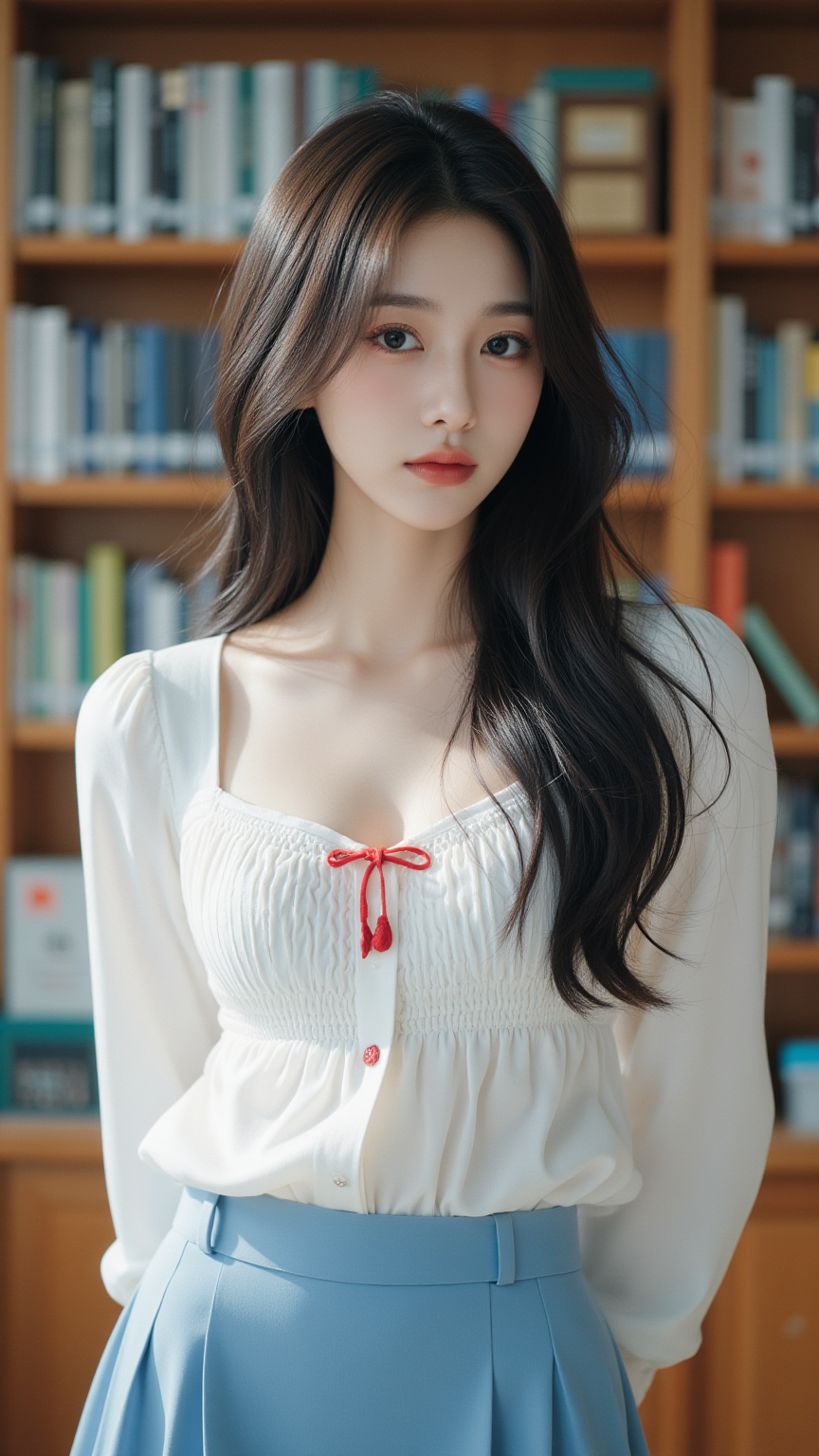大眼睛美女
