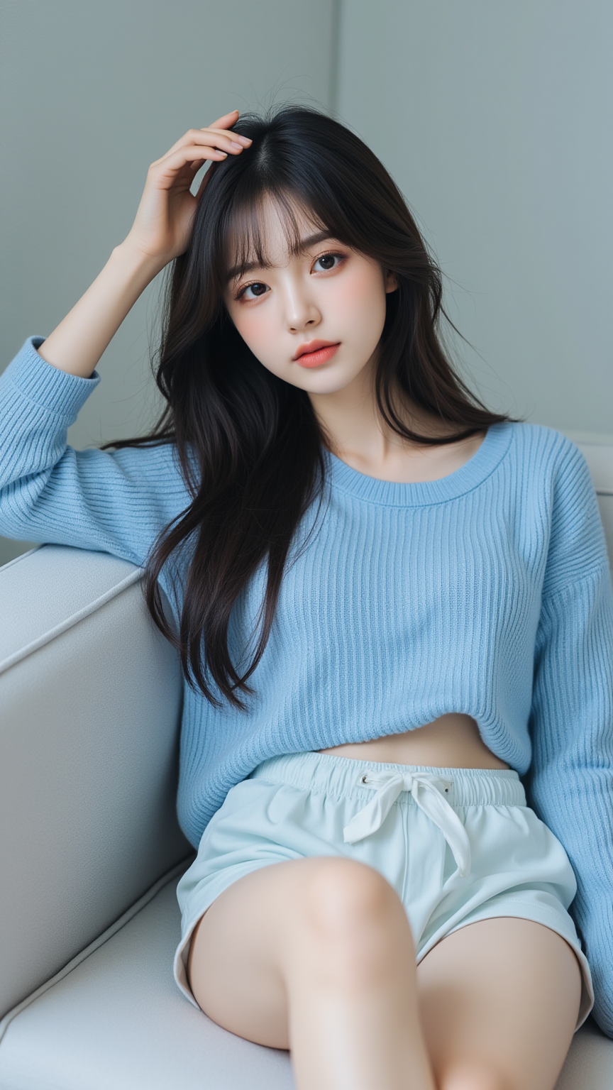 大白腿女孩